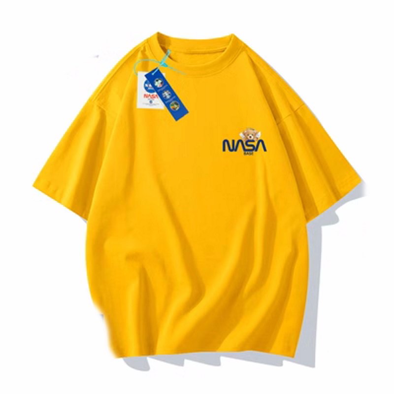 画像6: Unisex NASA×Angel Bear Print Tshirts  ユニセックス男女兼用NASAナサ×天使ベア半袖 Tシャツ ファミリー (6)
