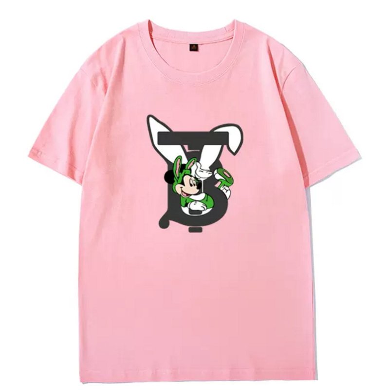 画像7: Unisex Logo x Mickey Mouse Print Tshirts  ユニセックス男女兼用ロゴ×ミッキーマウスミッキー半袖 Tシャツ (7)