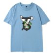 画像5: Unisex Logo x Mickey Mouse Print Tshirts 　ユニセックス男女兼用ロゴ×ミッキーマウスミッキー半袖 Tシャツ (5)