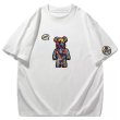 画像1: Unisex bearbrick embroidery Tshirts 　ユニセックス男女兼用ベアブリック刺繍半袖 Tシャツ (1)