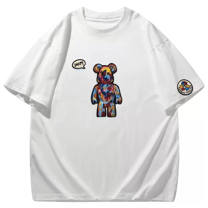 ☆★VIP価格★☆『Barrow』ベアTシャツ ブラック ユニセックス Fun doll lamb print t-shirts ユニセックス 男女兼用