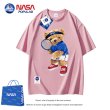 画像5: Nasa Tennis  Bear  Print T-shirt　ユニセックス 男女兼用 ナサ テニス ベア熊プリントTシャツ (5)