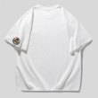 画像4: Unisex bearbrick embroidery Tshirts 　ユニセックス男女兼用ベアブリック刺繍半袖 Tシャツ (4)