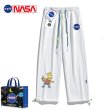 画像6: NASA x Simpson Simpsons Family x Donuts print sweat Pants ユニセックス 男女兼用 NASA ナサ × シンプソンファミリー ×ドーナッツプリント スウェットパンツ ジョガーパンツ (6)