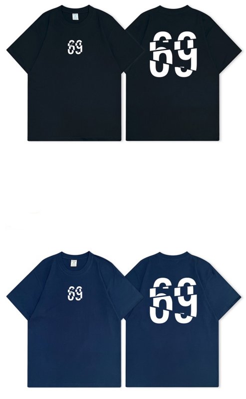 画像10: slash 69 number Print T-shirt　ユニセックス 男女兼用スラッシュ69ナンバープリントTシャツ (10)