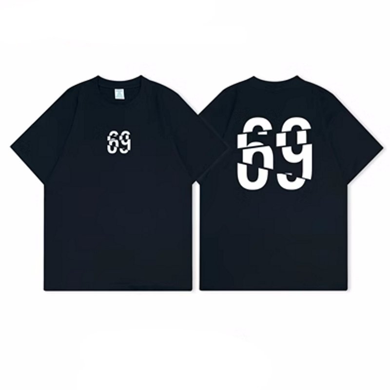 画像4: slash 69 number Print T-shirt　ユニセックス 男女兼用スラッシュ69ナンバープリントTシャツ (4)
