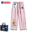 画像4: NASA x Simpson Simpsons Family x Donuts print sweat Pants ユニセックス 男女兼用 NASA ナサ × シンプソンファミリー ×ドーナッツプリント スウェットパンツ ジョガーパンツ (4)