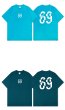 画像9: slash 69 number Print T-shirt　ユニセックス 男女兼用スラッシュ69ナンバープリントTシャツ (9)