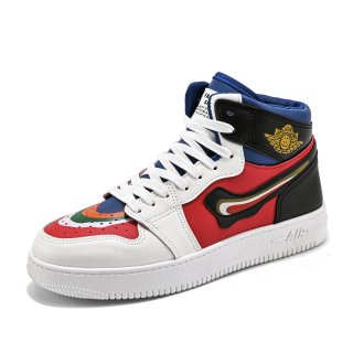 23 Women's colorful upside down swoosh color High-cut