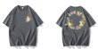 画像6: Unisex circle flower & angel Print Tshirts 　ユニセックス男女兼用サークルフラワー＆エンジェル半袖 Tシャツ　ファミリー (6)