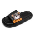 画像2: Bear sandals and slippers flip flops    男女兼用ユニセックスベアフリップフロップサンダルシャワーサンダル ビーチサンダル (2)