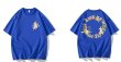 画像7: Unisex circle flower & angel Print Tshirts 　ユニセックス男女兼用サークルフラワー＆エンジェル半袖 Tシャツ　ファミリー (7)