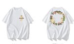 画像11: Unisex circle flower & angel Print Tshirts 　ユニセックス男女兼用サークルフラワー＆エンジェル半袖 Tシャツ　ファミリー (11)
