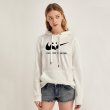 画像1: Panda hook off just do it later long Hoody sweatshirt   just do it later ロゴパンダポイント スウェットパーカー トレーナー 男女兼用 (1)