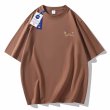 画像9: Unisex NASACAT×One Point Colorful Broken Nike×Astronaut Print Tshirts 　ユニセックス男女兼用NASACAT×ワンポイントカラフルブロークンナイキ×宇宙飛行士プリント半袖Tシャツ (9)