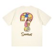 画像3: The Simpsons Cartoon Question Letter paint Tshirts 　ユニセックス男女兼用ザ・シンプソンズ カートゥーンクエスチョンレター柄プリント半袖Tシャツ (3)