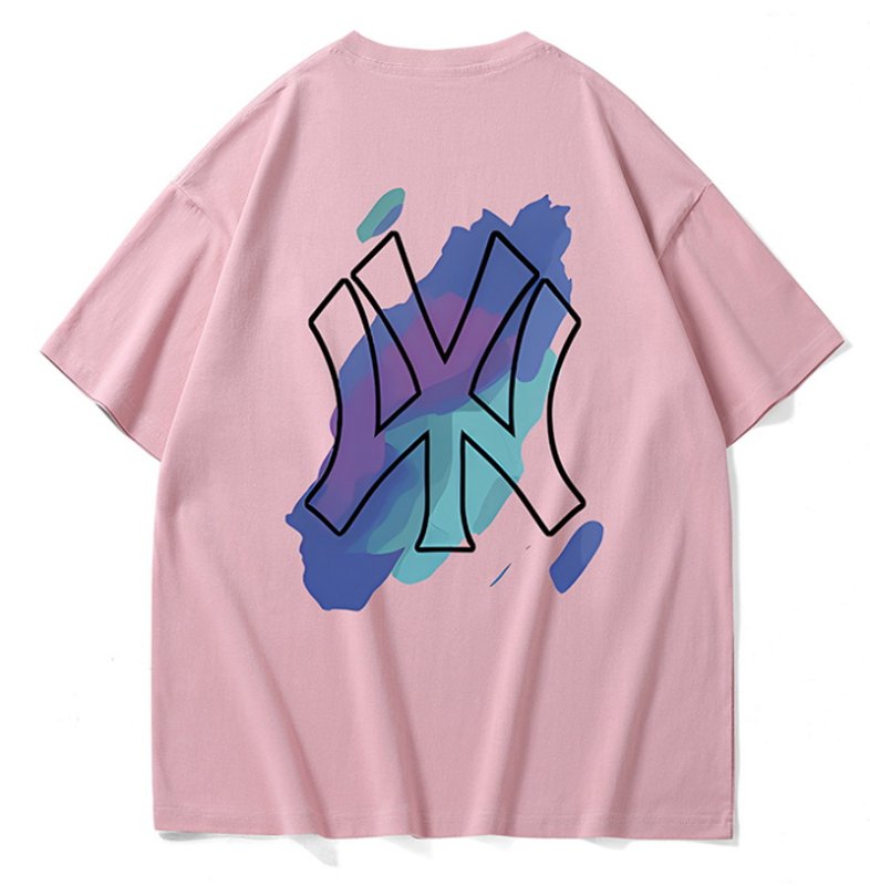 画像5: Unisex NY-NYC paint Tshirts 　ユニセックス男女兼用クラシックNYロゴプリント半袖Tシャツ (5)