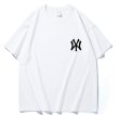 画像7: Unisex NY-NYC paint Tshirts 　ユニセックス男女兼用クラシックNYロゴプリント半袖Tシャツ (7)