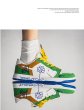 画像3: Muddy Smile and Sun Flower lace-up Paint Graffiti sneakers  男女兼用 ユニセックス スマイル ひまわり 向日葵 ドロドロナイキ ペイント 落書き レースアップスニーカー (3)