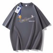画像3: Unisex NASACAT×Colorful Broken Nike×Astronaut Print Tshirts 　ユニセックス男女兼用NASACAT×カラフルブロークンナイキ×宇宙飛行士プリント半袖Tシャツ (3)