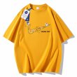 画像8: Unisex NASACAT×Colorful Broken Nike×Astronaut Print Tshirts 　ユニセックス男女兼用NASACAT×カラフルブロークンナイキ×宇宙飛行士プリント半袖Tシャツ (8)