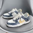 画像2: Muddy swoosh lace-up Paint Graffiti sneakers  男女兼用 ユニセックス ドリップカーブ ドロドロ スウォッシュペイント 落書き レースアップスニーカー (2)