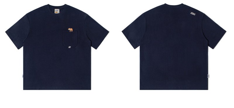 画像4: sloth one point paint Tshirts 　ユニセックス男女兼用ナマケモノワンポイントプリント半袖Tシャツ (4)