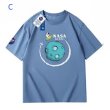 画像3: NASAGISS X space pilot X universeTshirts 　ユニセックス男女兼用NASAGISS×宇宙飛行士×宇宙半袖Tシャツ (3)
