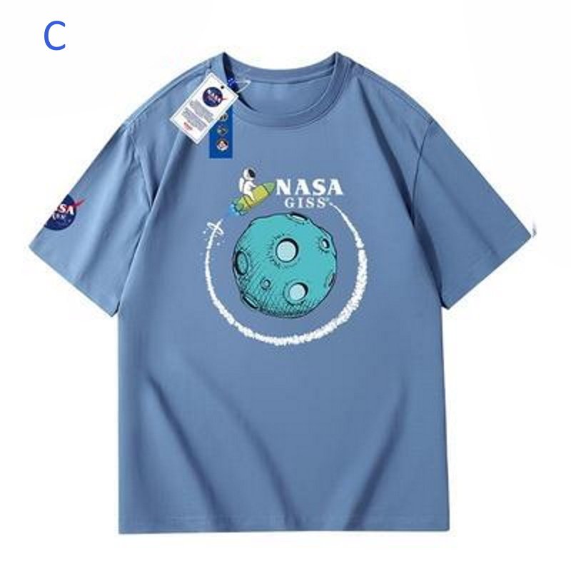 画像3: NASAGISS X space pilot X universeTshirts  ユニセックス男女兼用NASAGISS×宇宙飛行士×宇宙半袖Tシャツ (3)