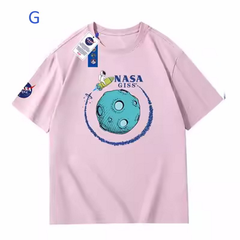 画像7: NASAGISS X space pilot X universeTshirts  ユニセックス男女兼用NASAGISS×宇宙飛行士×宇宙半袖Tシャツ (7)