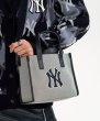 画像9: MLb counter embroidery tote shoulder bag Shopping bag 　男女兼用ユニセックスMLB刺繍キャンバストートショルダーバッグ ショッピングバッグ (9)