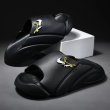 画像3: Men's Unisex Broken swoosh  sandal casual shoes  Flat Sandals slippers ブロークンスウォッシュ 厚底フリップフロップサンダルシャワーサンダル ビーチサンダル ユニセックス 男女兼用 スライドカジュアル シューズ (3)