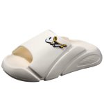 画像1: Men's Unisex Broken swoosh  sandal casual shoes  Flat Sandals slippers ブロークンスウォッシュ 厚底フリップフロップサンダルシャワーサンダル ビーチサンダル ユニセックス 男女兼用 スライドカジュアル シューズ (1)