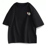 画像3: Tom and Jerry tom One Point T-shirt　ユニセックス 男女兼用トムとジェリートムワンポイントプリントTシャツ (3)