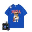 画像4: NASA x skateboard bear printT-shirt　ユニセックス 男女兼用NASAナサ×スケートボード熊ロゴプリントTシャツ (4)