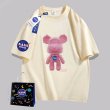 画像6: BE@RBRICK × NASA LOGO printT-shirt　ユニセックス 男女兼用ベアブリック×NASAナサロゴプリントTシャツ (6)