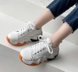 画像6: muffin daddy Middle cut lace-up sneakers　ユニセックス男女兼用厚底ミドルカットマフィン厚底レースアップキャンバススニーカー (6)