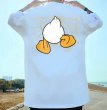 画像5: donald duck  printT-shirt　ユニセックス 男女兼用ドナルドダック両面プリントTシャツ (5)
