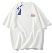 画像2: simple NASA logo printT-shirt　ユニセックス 男女兼用シンプルナサNASAロゴプリントTシャツ (2)