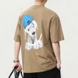 画像2: dog x kaws printT-shirt　ユニセックス 男女兼用オーバーサイズドッグ×カウズKAWSプリントTシャツ (2)