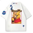 画像1: Half Pooh x Drunk Bear x Nasa printT-shirt　ユニセックス 男女兼用ハーフプーさん×ドランクベア×ナサNASAプリントTシャツ (1)