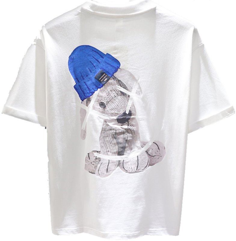 画像6: dog x kaws printT-shirt ユニセックス 男女兼用オーバーサイズドッグ×カウズKAWSプリントTシャツ (6)