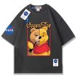 画像4: Half Pooh x Drunk Bear x Nasa printT-shirt　ユニセックス 男女兼用ハーフプーさん×ドランクベア×ナサNASAプリントTシャツ (4)
