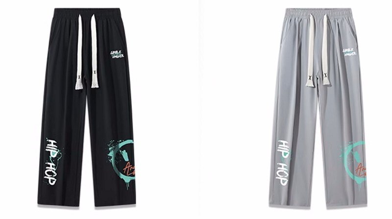 画像5: painted smile sweatpants ユニセックス 男女兼用 パインとスマイル スウェットパンツ ジョガーパンツ (5)