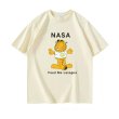 画像4:  Garfieldx NASA printT-shirt　ユニセックス 男女兼用Garfieldガーフィールド×NASAナサプリントTシャツ (4)