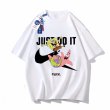 画像3: JUST DO IT Later × Spongebob & Patrick printT-shirt　ユニセックス 男女兼用JUST DO IT Later スポンジボブ＆パトリックブロークンスウォッシュプリントTシャツ (3)