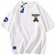画像1: One point NASA x sports bear printT-shirt　ユニセックス 男女兼用ワンポイントスポーツベア熊×NASAナサプリントTシャツ (1)