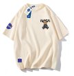 画像2: One point NASA x sports bear printT-shirt　ユニセックス 男女兼用ワンポイントスポーツベア熊×NASAナサプリントTシャツ (2)