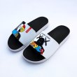 画像1: Men's Unisex kaws sandal casual shoes  Flat Sandals slippers 男女兼用ハーフカウズ＆セサミーストリートフリップフロップサンダルシャワーサンダル ビーチサンダル シューズ (1)