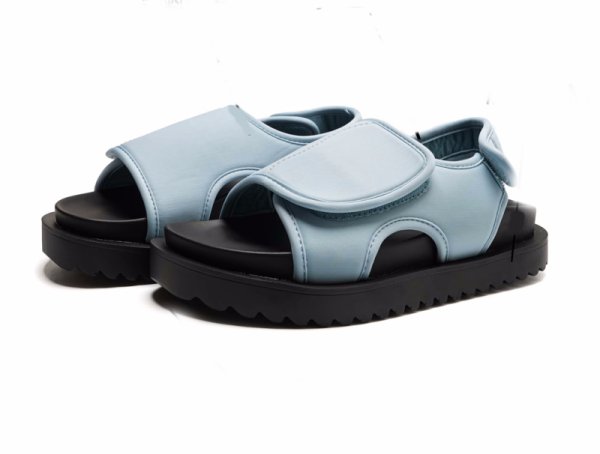 画像1: Velcro Thick-soled Sandals slippers 　ベルクロ厚底サンダル スリッパフリップフロップビーチサンダル (1)